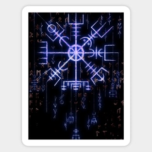 Viking Compass - Norse Mythology - Vegvisir Sticker